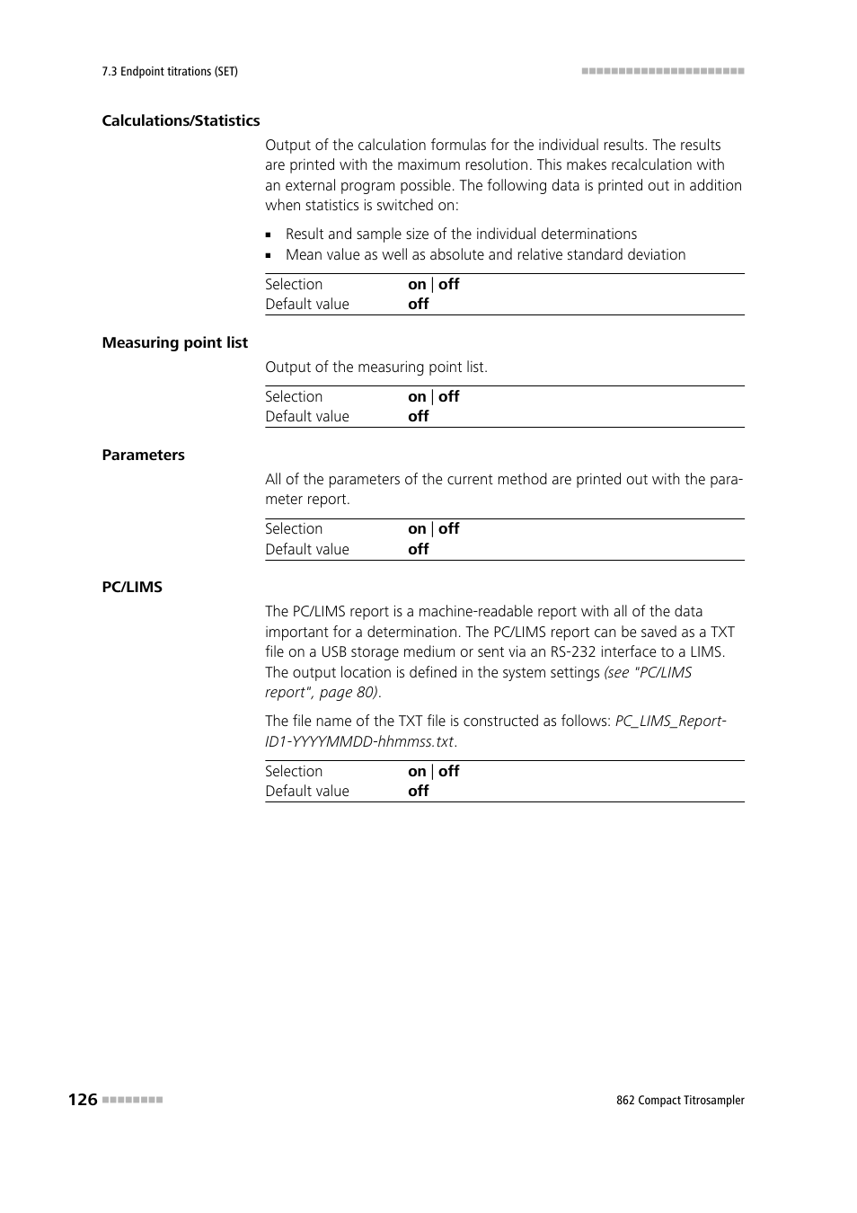 Metrohm 862 Compact Titrosampler User Manual | Page 136 / 174