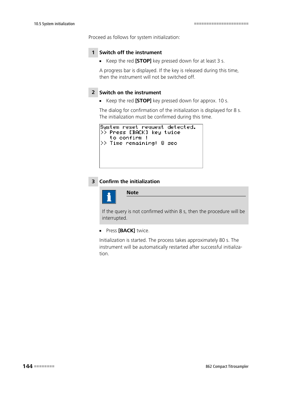 Metrohm 862 Compact Titrosampler User Manual | Page 154 / 174