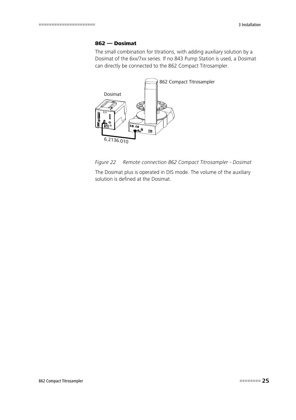 Figure 22 | Metrohm 862 Compact Titrosampler User Manual | Page 35 / 174