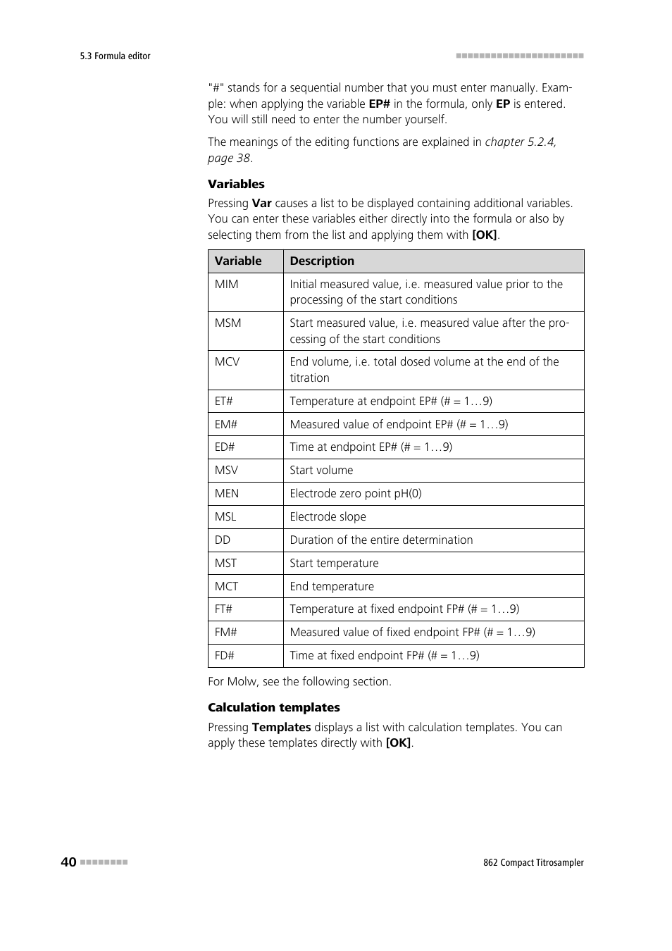 Metrohm 862 Compact Titrosampler User Manual | Page 50 / 174
