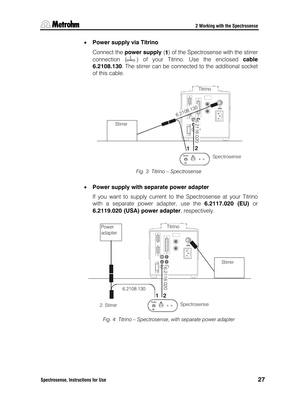 Metrohm Spectrosense User Manual | Page 31 / 92