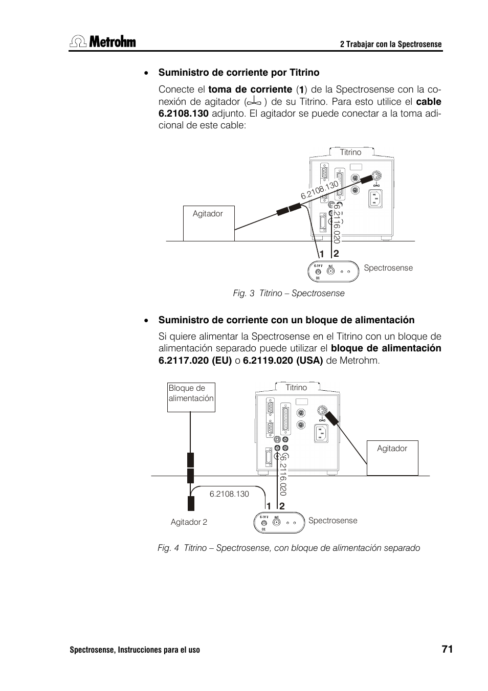 Metrohm Spectrosense User Manual | Page 75 / 92