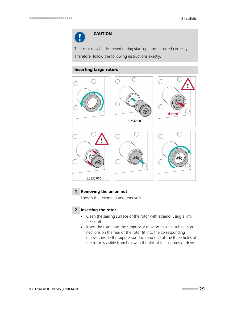 Metrohm 930 Compact IC Flex SeS User Manual | Page 37 / 109