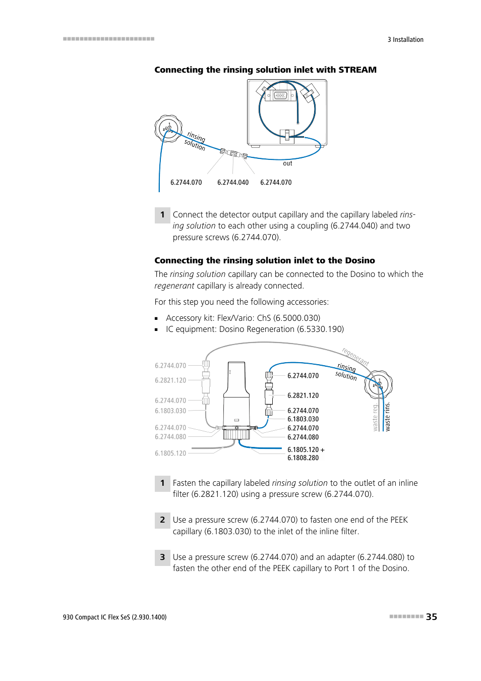 Metrohm 930 Compact IC Flex SeS User Manual | Page 43 / 109