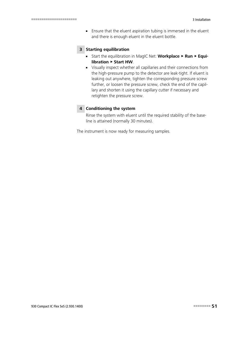 Metrohm 930 Compact IC Flex SeS User Manual | Page 59 / 109