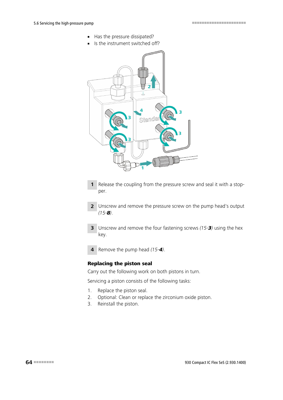 Metrohm 930 Compact IC Flex SeS User Manual | Page 72 / 109