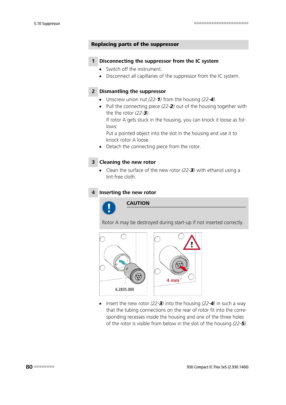 Metrohm 930 Compact IC Flex SeS User Manual | Page 88 / 109