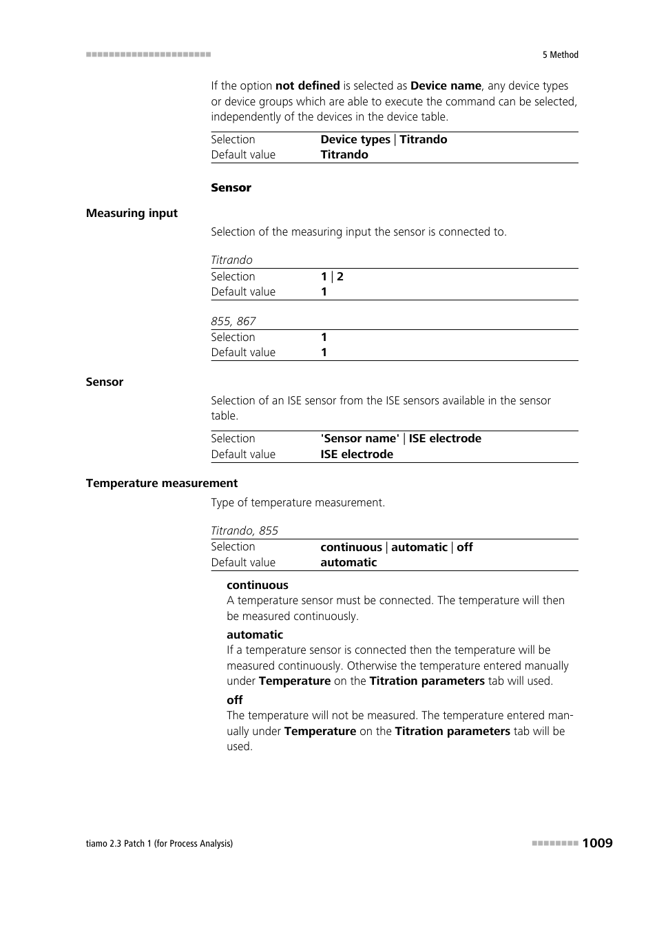 Metrohm tiamo 2.3 Patch 1 (process analysis) User Manual | Page 1025 / 1795