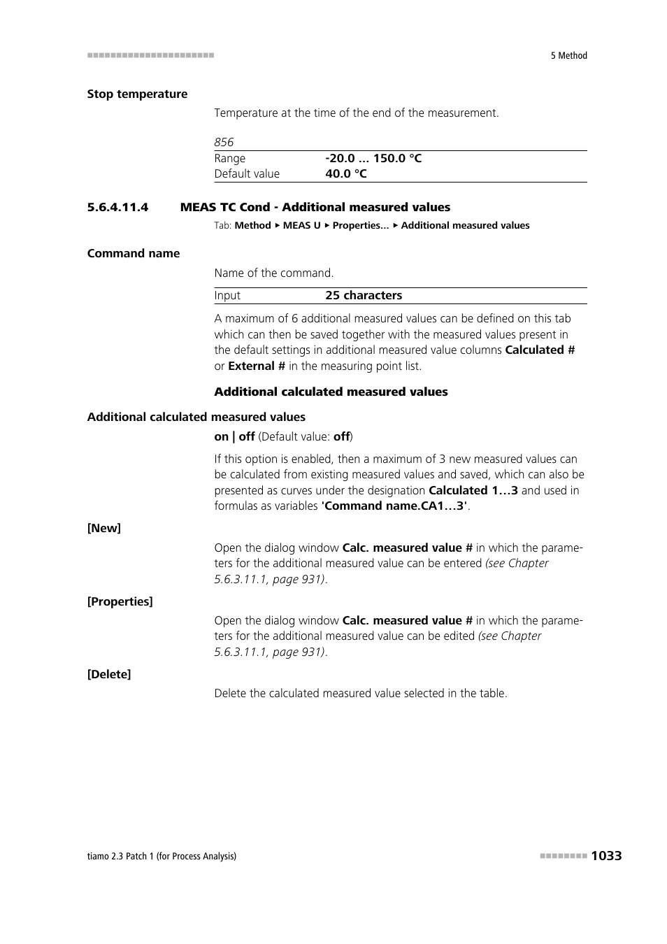 4 meas tc cond - additional measured values | Metrohm tiamo 2.3 Patch 1 (process analysis) User Manual | Page 1049 / 1795