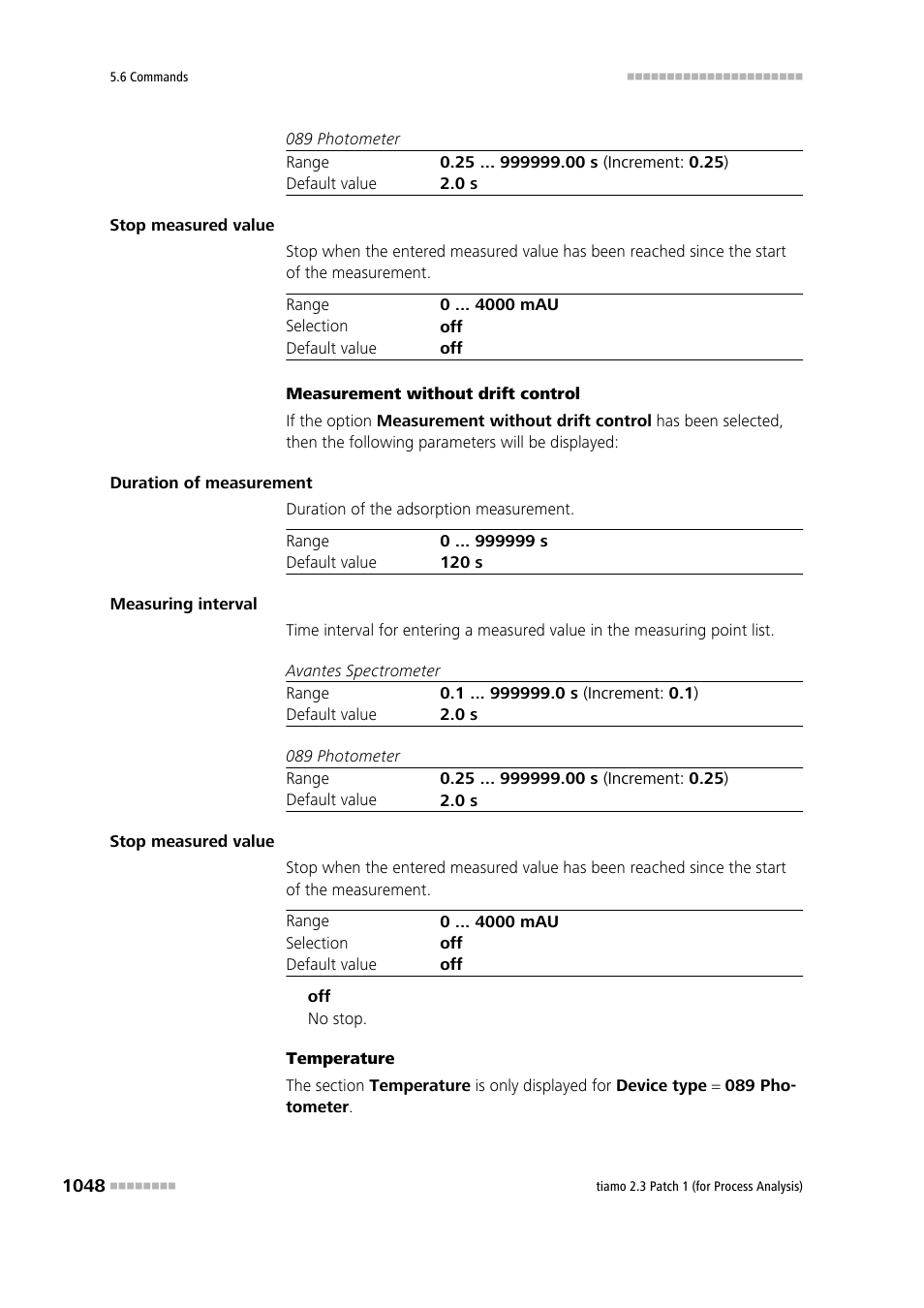 Metrohm tiamo 2.3 Patch 1 (process analysis) User Manual | Page 1064 / 1795