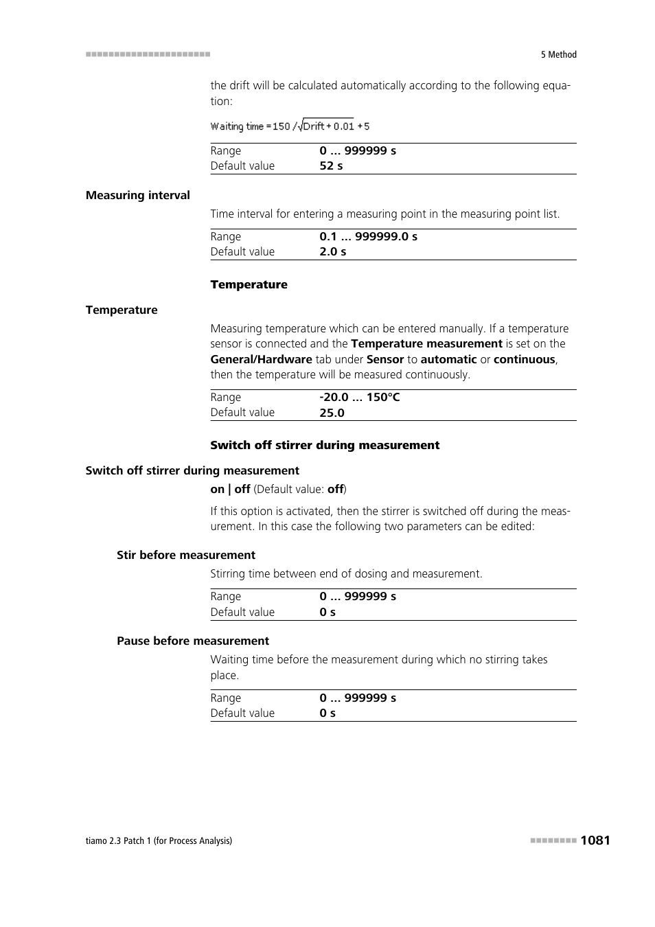 Metrohm tiamo 2.3 Patch 1 (process analysis) User Manual | Page 1097 / 1795
