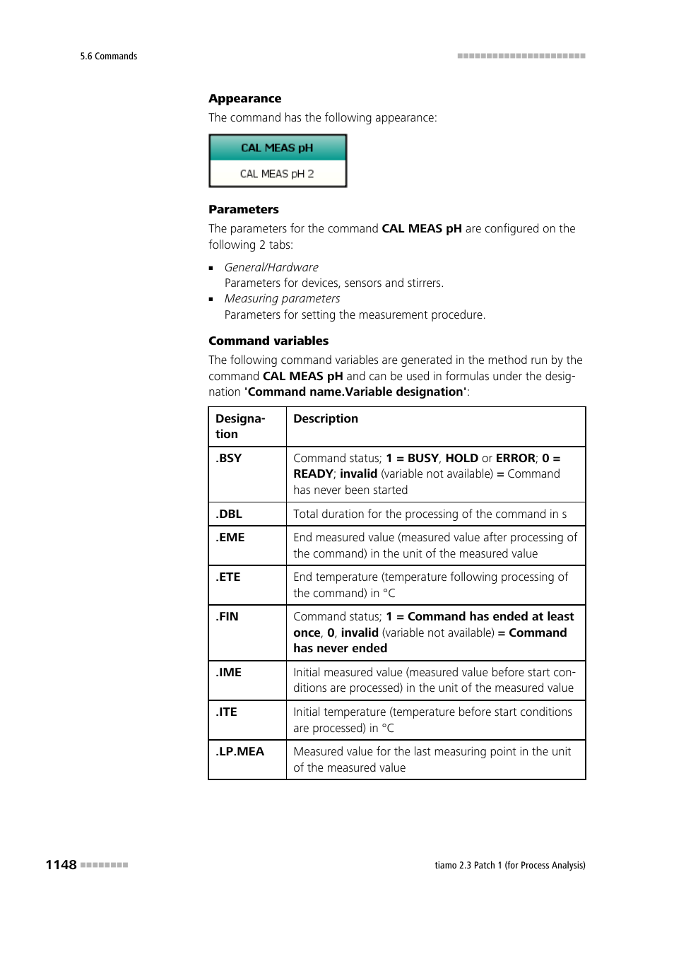 Metrohm tiamo 2.3 Patch 1 (process analysis) User Manual | Page 1164 / 1795