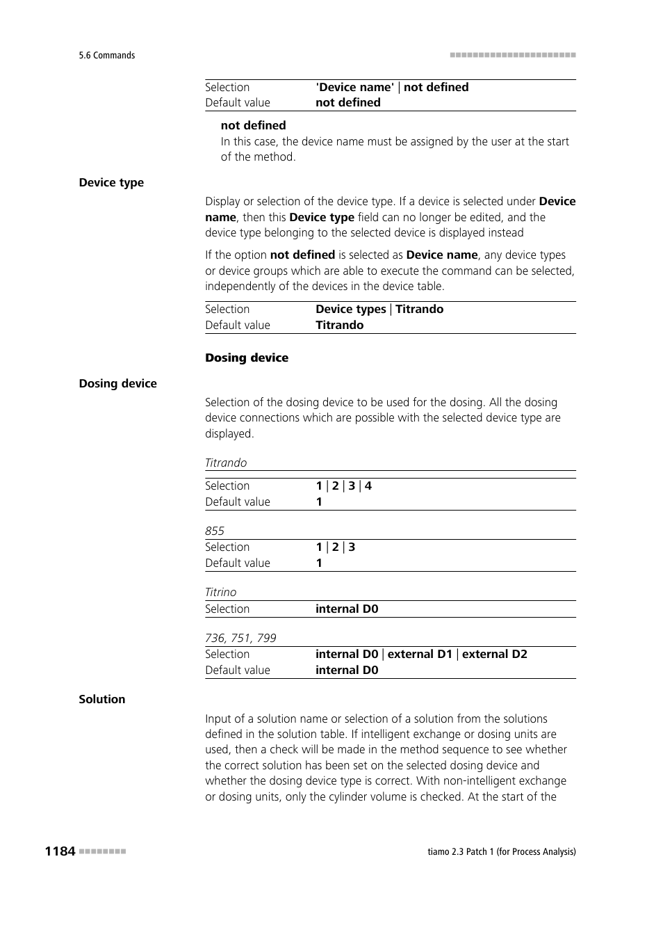 Metrohm tiamo 2.3 Patch 1 (process analysis) User Manual | Page 1200 / 1795