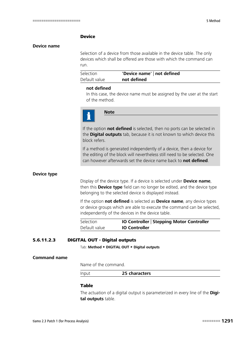 3 digital out - digital outputs | Metrohm tiamo 2.3 Patch 1 (process analysis) User Manual | Page 1307 / 1795