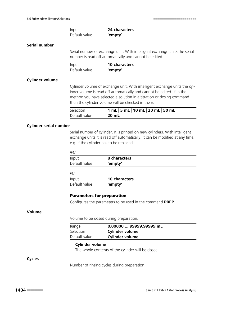 Metrohm tiamo 2.3 Patch 1 (process analysis) User Manual | Page 1420 / 1795
