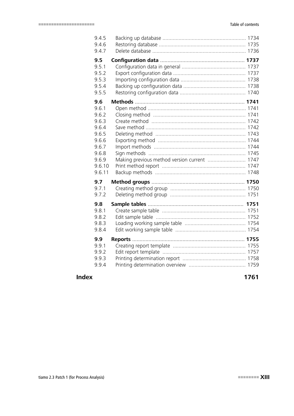 Metrohm tiamo 2.3 Patch 1 (process analysis) User Manual | Page 15 / 1795