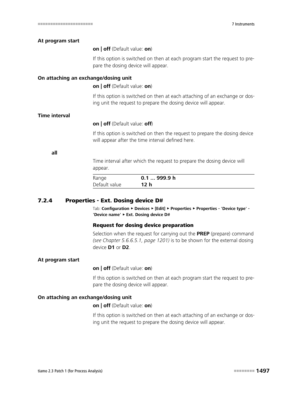 4 properties - ext. dosing device d, Properties - ext. dosing device d# 7, Ext. dosing device d1/d2 | Metrohm tiamo 2.3 Patch 1 (process analysis) User Manual | Page 1513 / 1795