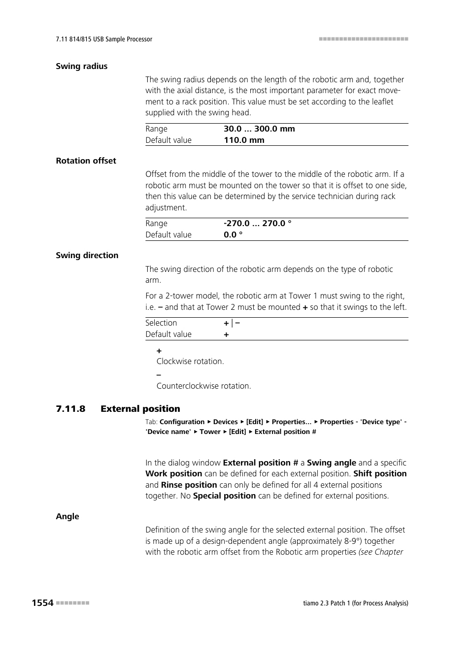 8 external position, External position 4 | Metrohm tiamo 2.3 Patch 1 (process analysis) User Manual | Page 1570 / 1795