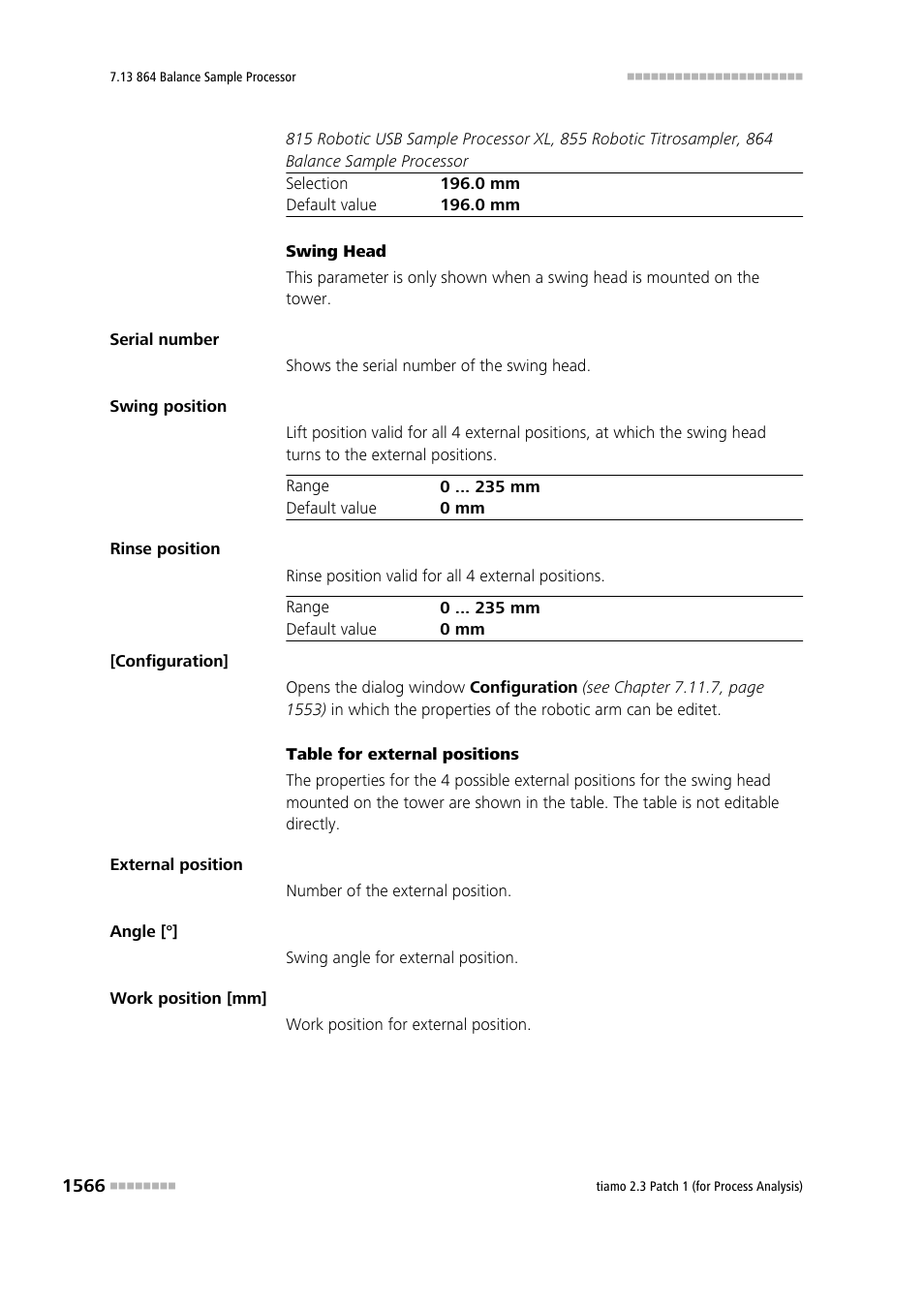 Metrohm tiamo 2.3 Patch 1 (process analysis) User Manual | Page 1582 / 1795