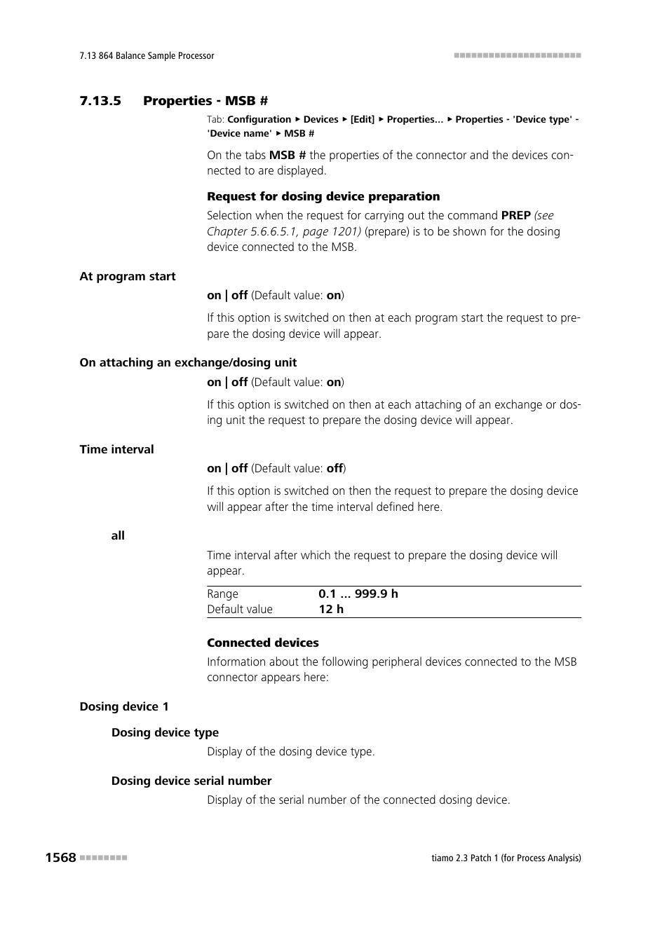 5 properties - msb, Properties - msb # 8 | Metrohm tiamo 2.3 Patch 1 (process analysis) User Manual | Page 1584 / 1795