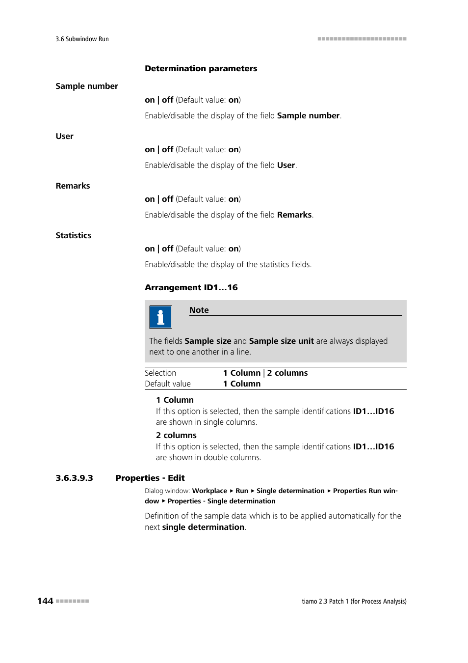3 properties - edit, Edit | Metrohm tiamo 2.3 Patch 1 (process analysis) User Manual | Page 160 / 1795