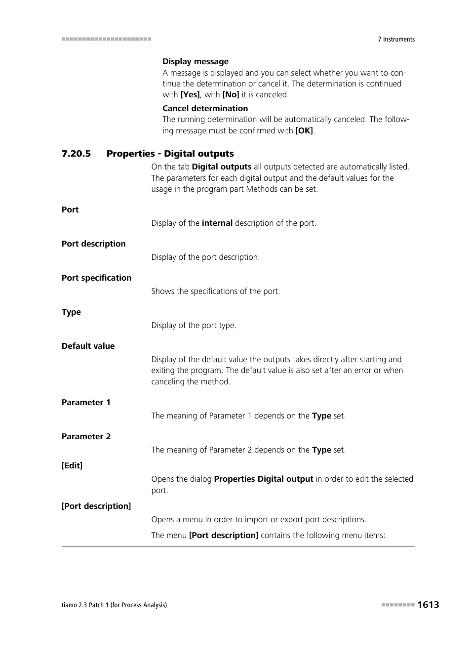 5 properties - digital outputs, Properties - digital outputs 3 | Metrohm tiamo 2.3 Patch 1 (process analysis) User Manual | Page 1629 / 1795