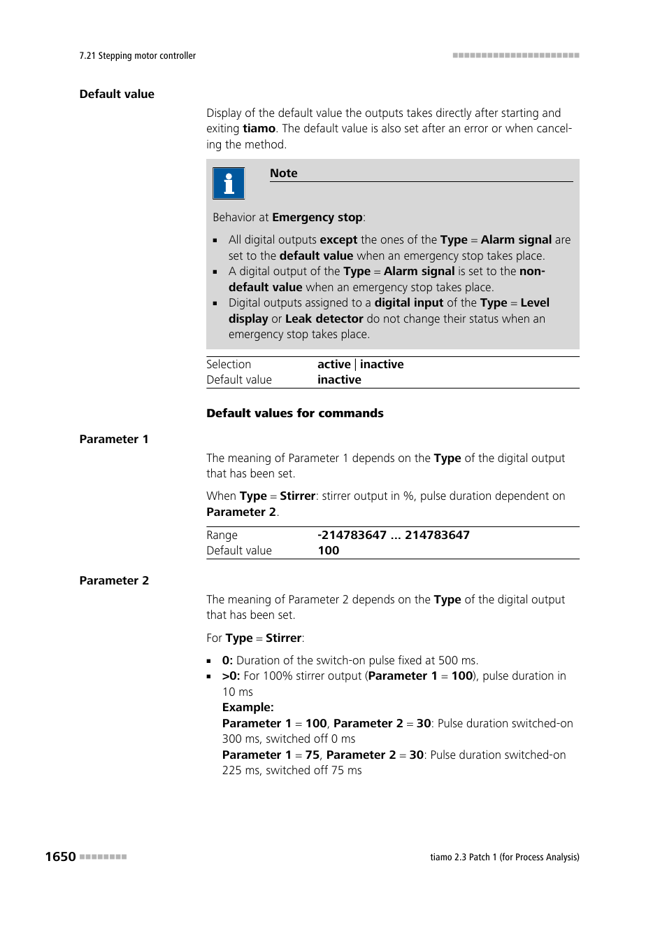 Metrohm tiamo 2.3 Patch 1 (process analysis) User Manual | Page 1666 / 1795