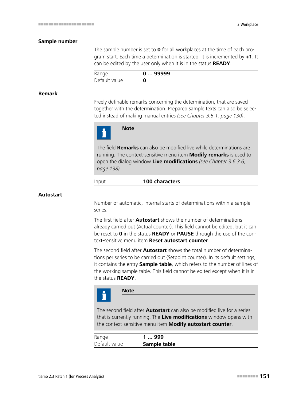Metrohm tiamo 2.3 Patch 1 (process analysis) User Manual | Page 167 / 1795