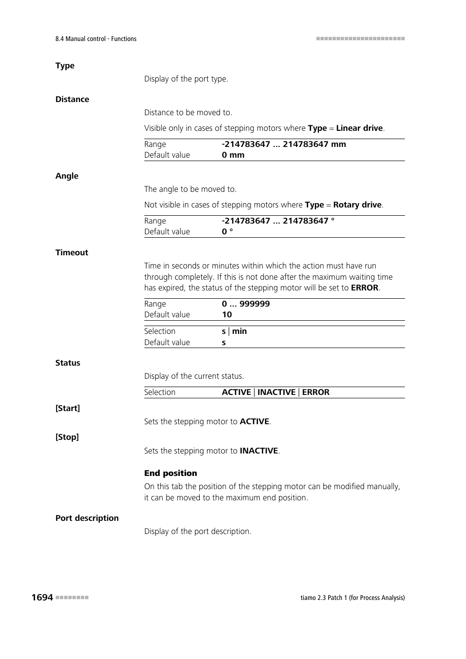 Metrohm tiamo 2.3 Patch 1 (process analysis) User Manual | Page 1710 / 1795