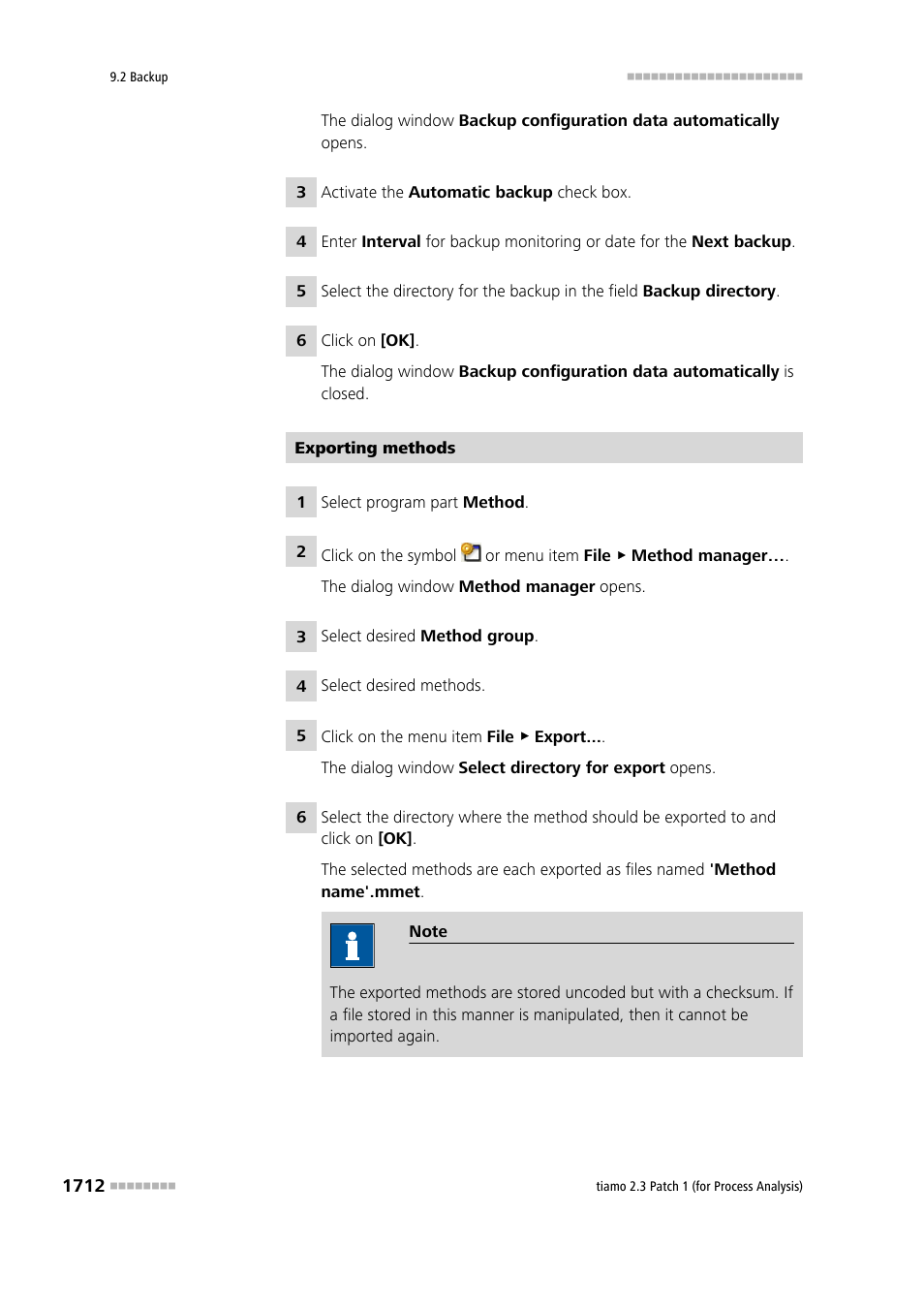 Metrohm tiamo 2.3 Patch 1 (process analysis) User Manual | Page 1728 / 1795