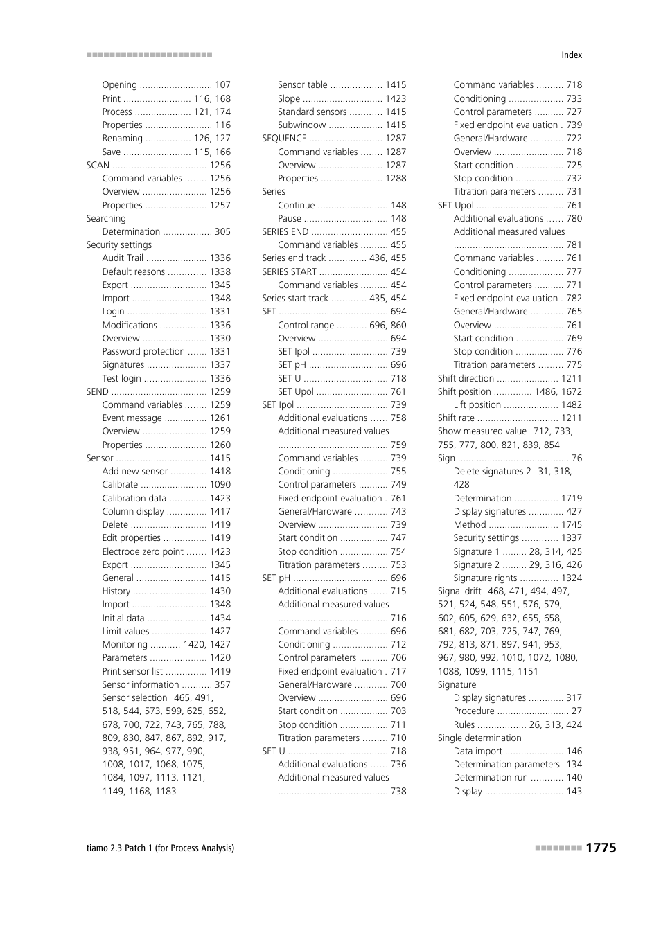 Metrohm tiamo 2.3 Patch 1 (process analysis) User Manual | Page 1791 / 1795