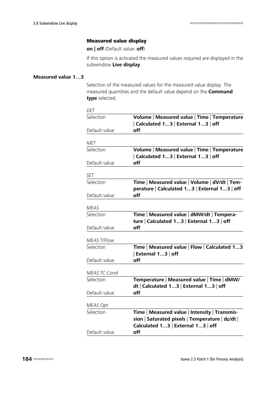 Metrohm tiamo 2.3 Patch 1 (process analysis) User Manual | Page 200 / 1795