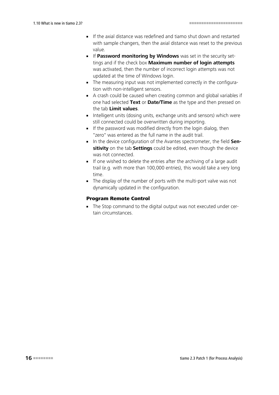 Metrohm tiamo 2.3 Patch 1 (process analysis) User Manual | Page 32 / 1795