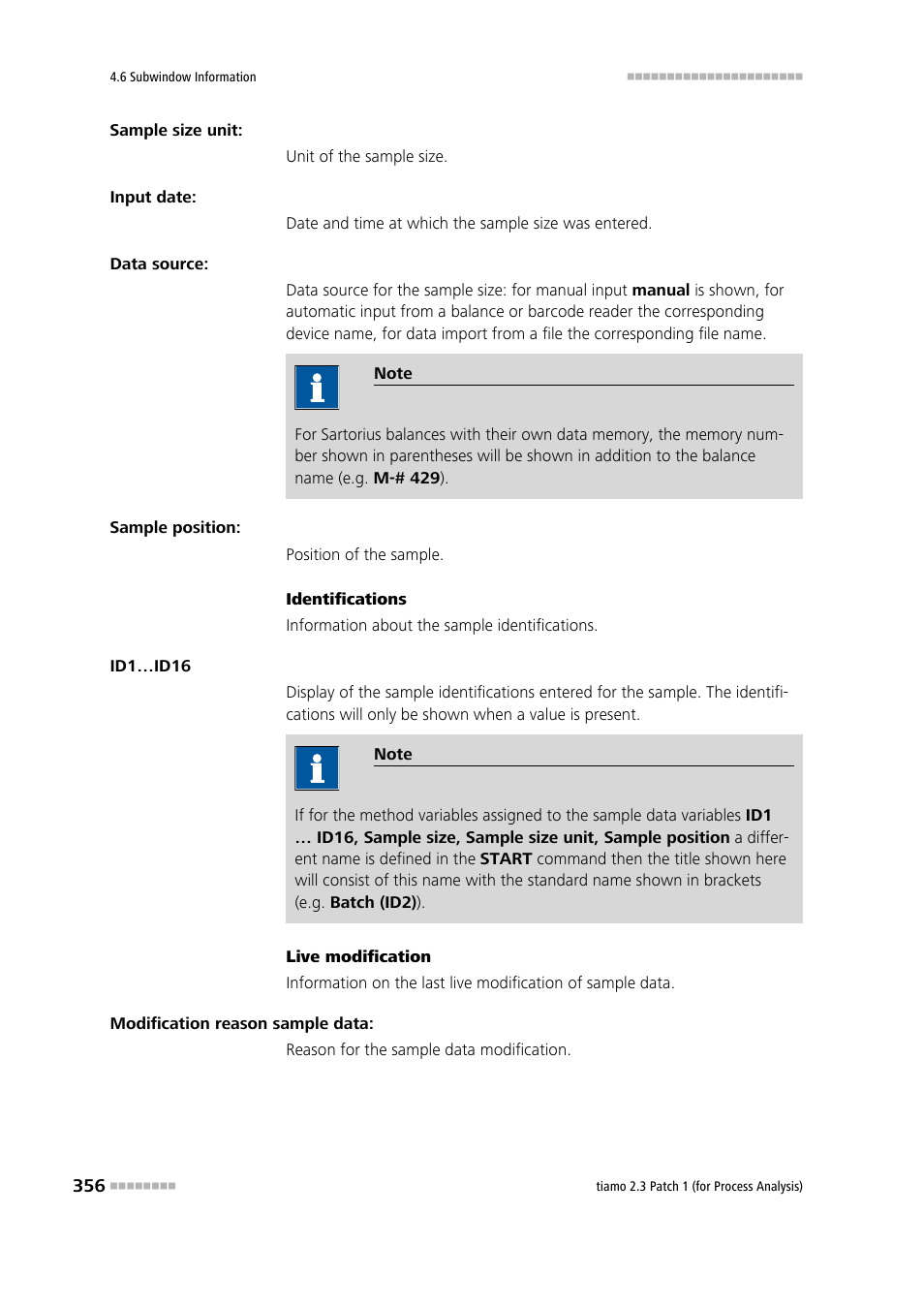 Metrohm tiamo 2.3 Patch 1 (process analysis) User Manual | Page 372 / 1795