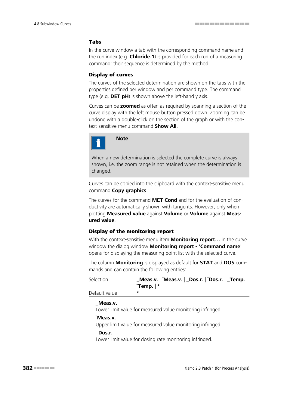 Metrohm tiamo 2.3 Patch 1 (process analysis) User Manual | Page 398 / 1795