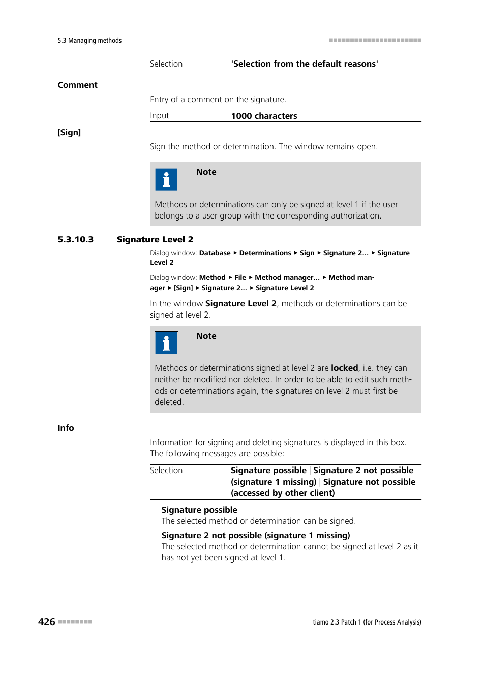 3 signature level 2 | Metrohm tiamo 2.3 Patch 1 (process analysis) User Manual | Page 442 / 1795
