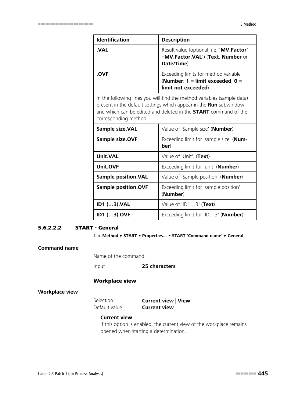 2 start - general, General | Metrohm tiamo 2.3 Patch 1 (process analysis) User Manual | Page 461 / 1795