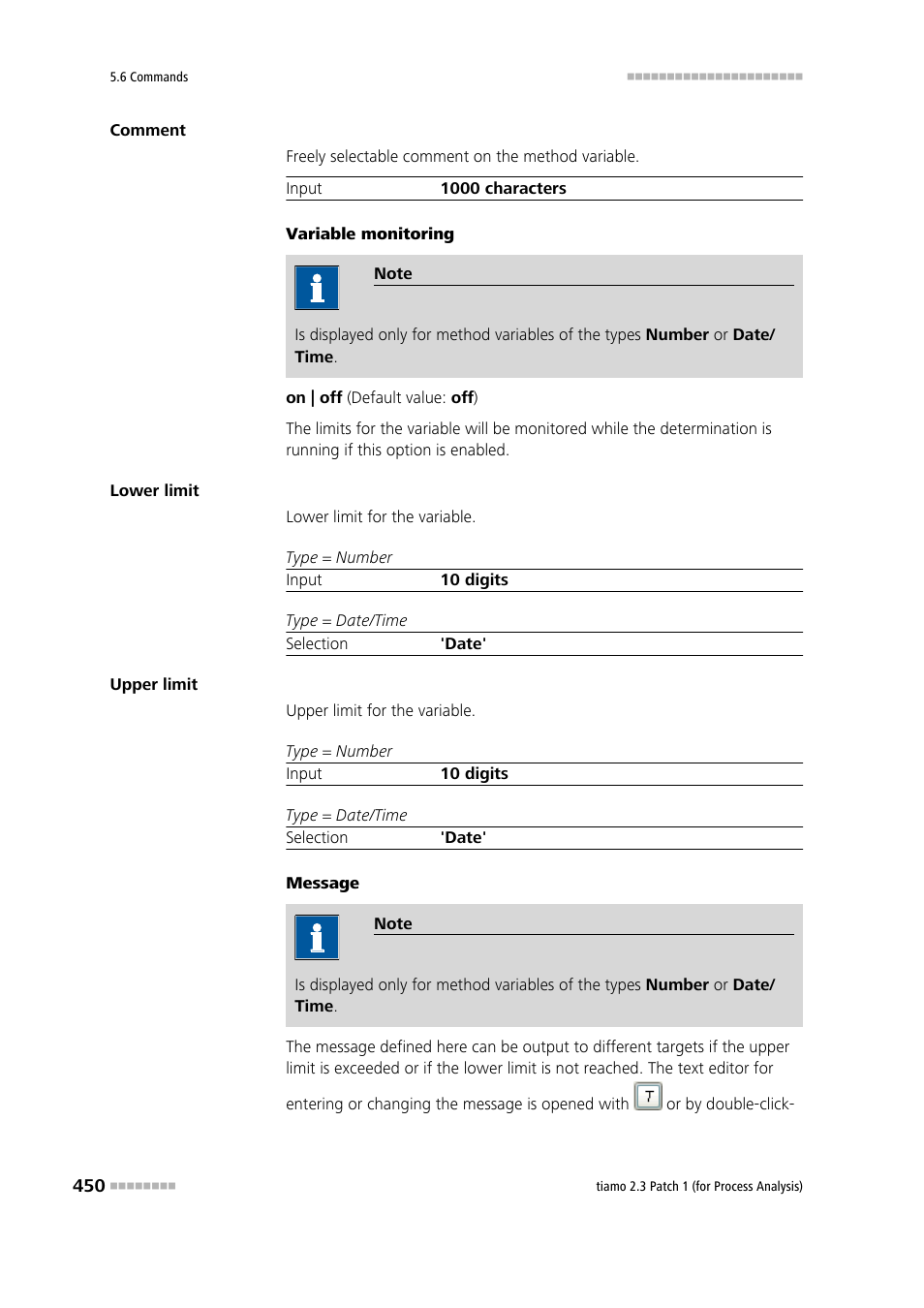 Metrohm tiamo 2.3 Patch 1 (process analysis) User Manual | Page 466 / 1795