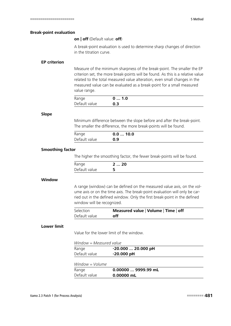 Metrohm tiamo 2.3 Patch 1 (process analysis) User Manual | Page 497 / 1795