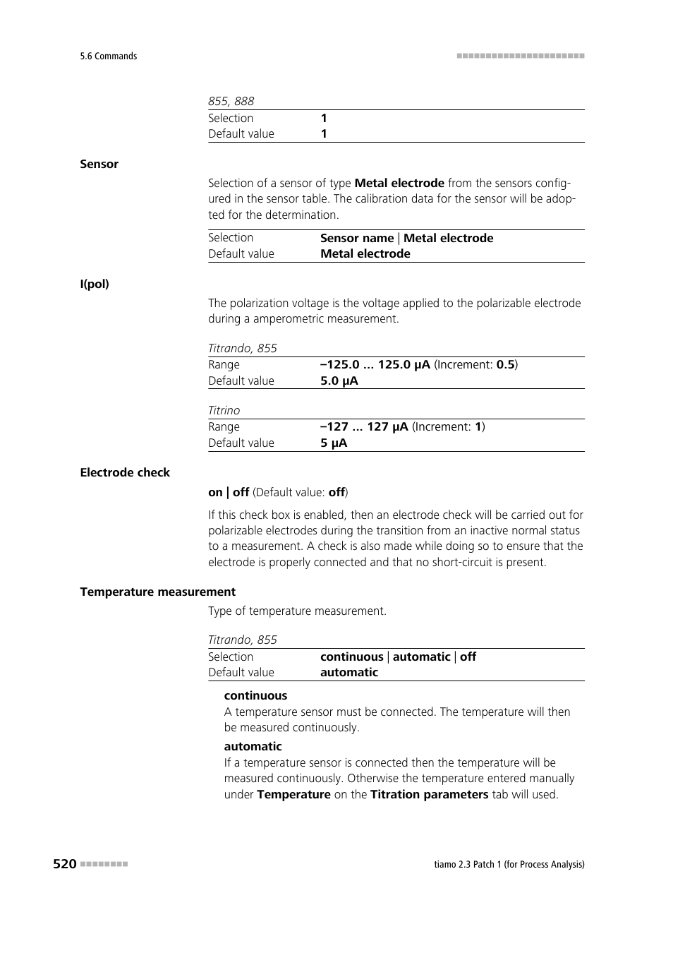 Metrohm tiamo 2.3 Patch 1 (process analysis) User Manual | Page 536 / 1795