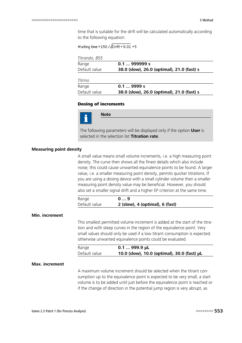 Metrohm tiamo 2.3 Patch 1 (process analysis) User Manual | Page 569 / 1795