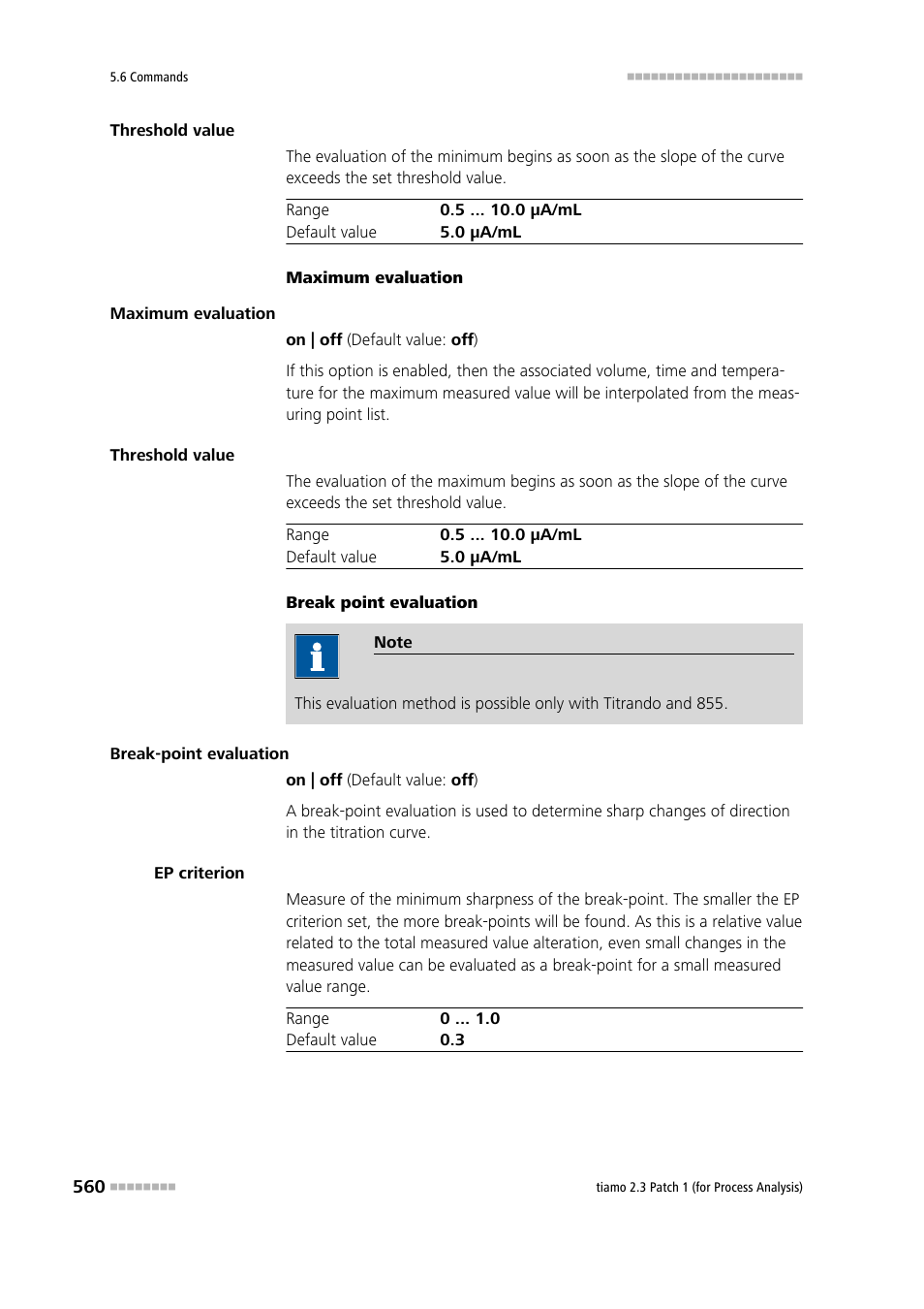 Metrohm tiamo 2.3 Patch 1 (process analysis) User Manual | Page 576 / 1795