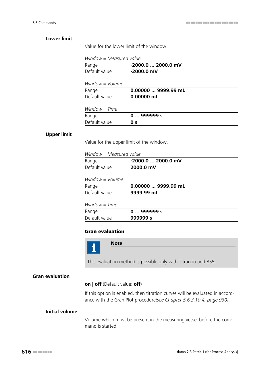 Metrohm tiamo 2.3 Patch 1 (process analysis) User Manual | Page 632 / 1795