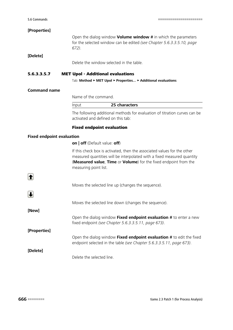 7 met upol - additional evaluations, Additional evaluations | Metrohm tiamo 2.3 Patch 1 (process analysis) User Manual | Page 682 / 1795