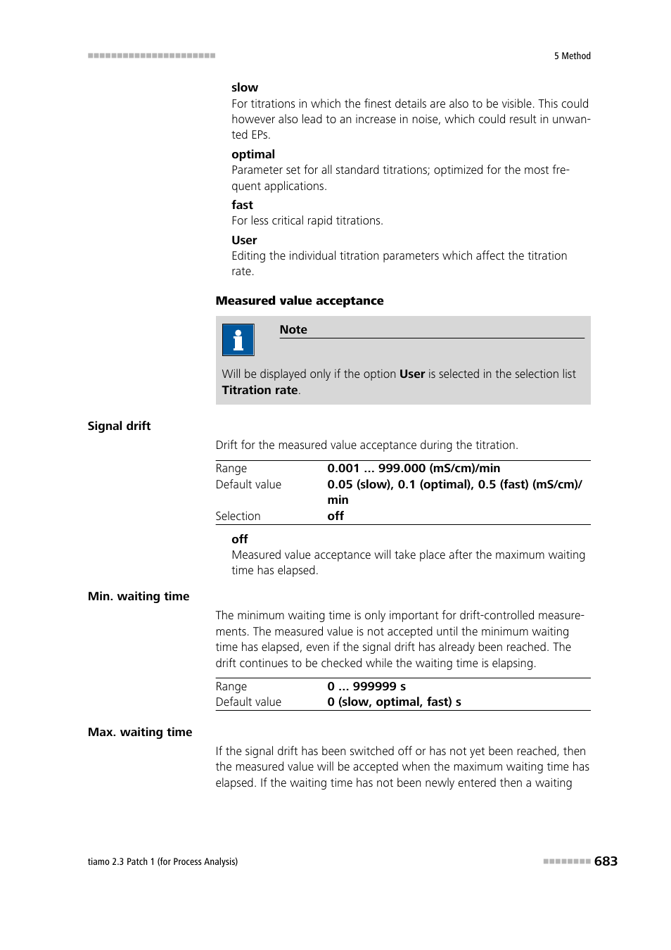 Metrohm tiamo 2.3 Patch 1 (process analysis) User Manual | Page 699 / 1795