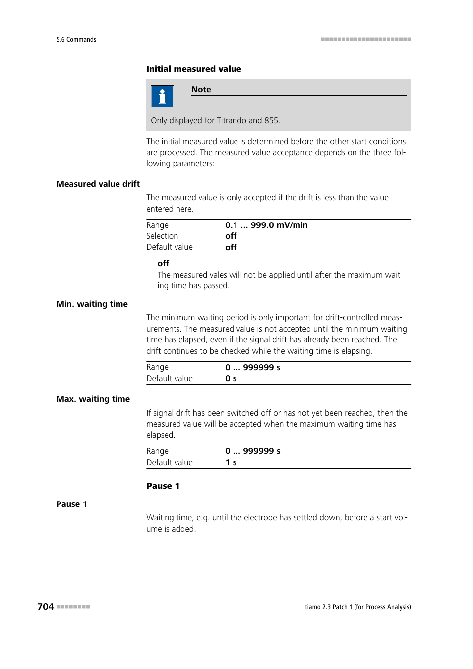 Metrohm tiamo 2.3 Patch 1 (process analysis) User Manual | Page 720 / 1795