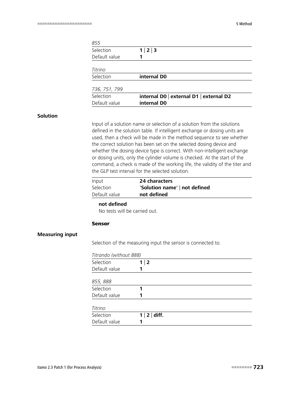 Metrohm tiamo 2.3 Patch 1 (process analysis) User Manual | Page 739 / 1795