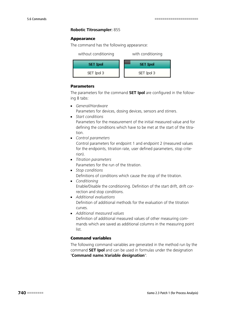 Metrohm tiamo 2.3 Patch 1 (process analysis) User Manual | Page 756 / 1795