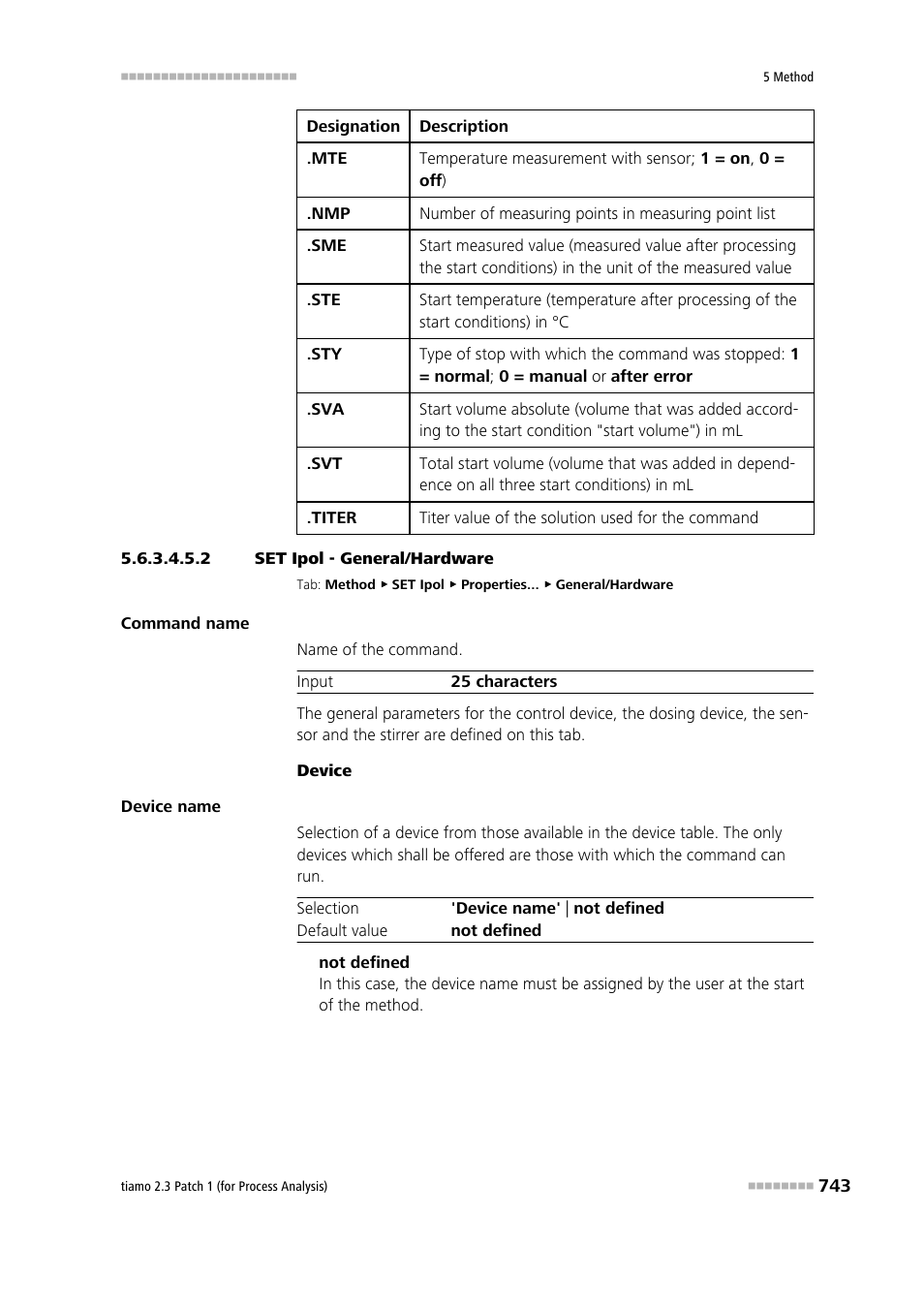 2 set ipol - general/hardware, General/hardware | Metrohm tiamo 2.3 Patch 1 (process analysis) User Manual | Page 759 / 1795