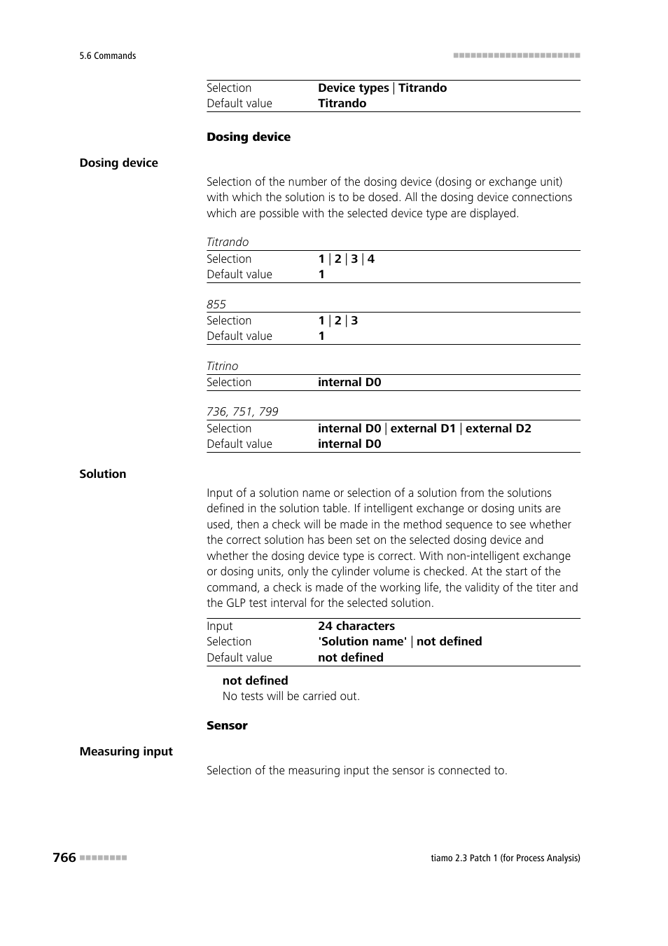 Metrohm tiamo 2.3 Patch 1 (process analysis) User Manual | Page 782 / 1795